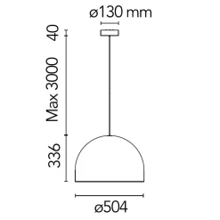 Flos My Dome Pendelleuchte