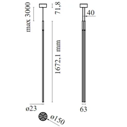 Flos My Lines LED Pendelleuchte