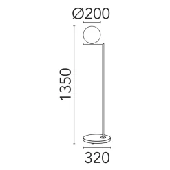 Flos Outdoor IC F1 Outdoor Stehleuchte