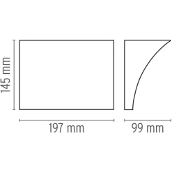 Flos Pochette Up/Down LED Wandleuchte