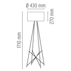 Flos Ray F2 Stehleuchte
