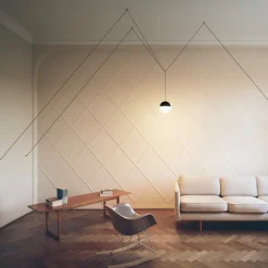 Flos String Light Sphere LED Pendelleuchte, Rückläufer