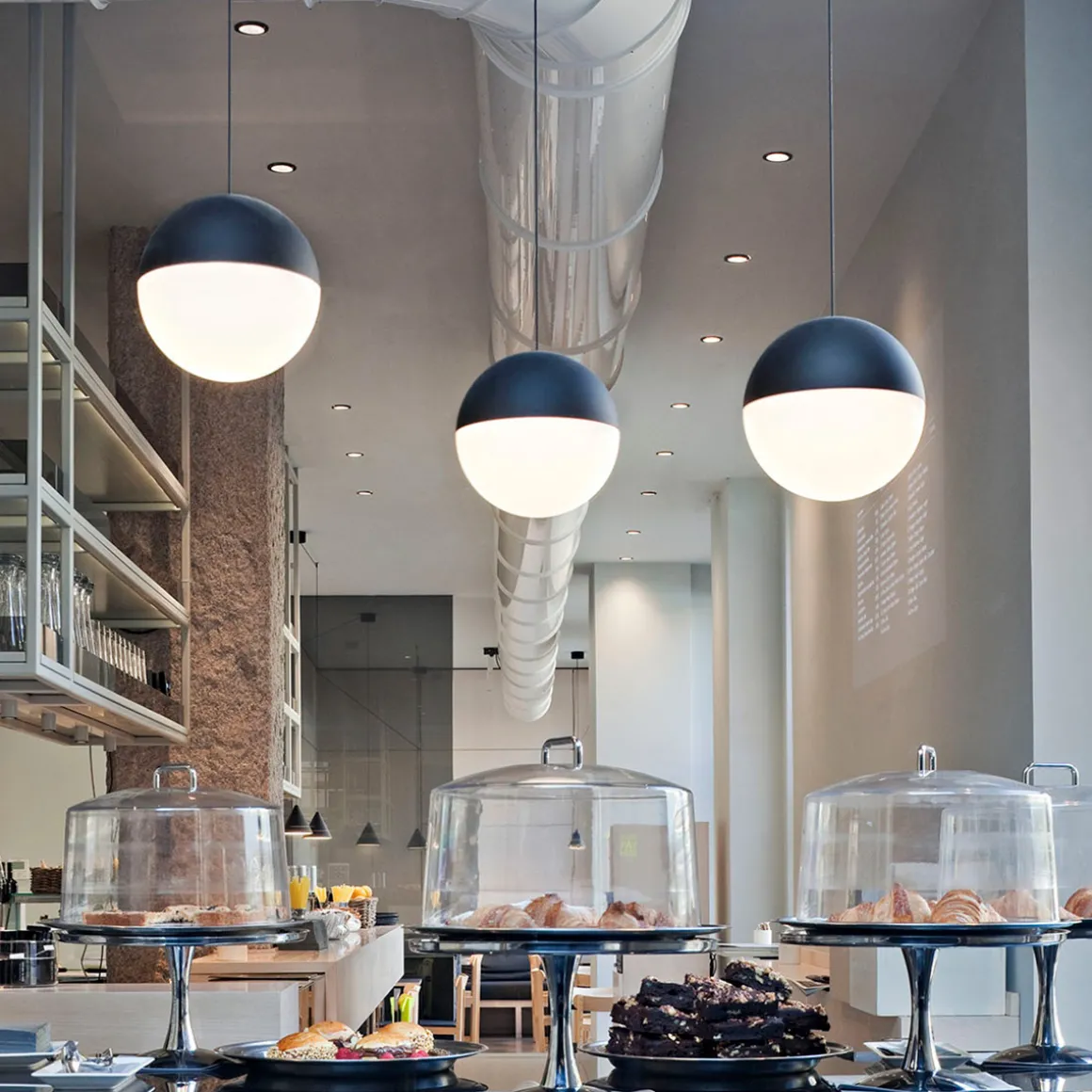 Flos String Light Sphere LED Pendelleuchte, App Control