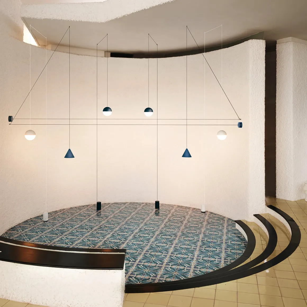 Flos String Light Wand- / Deckenrosette