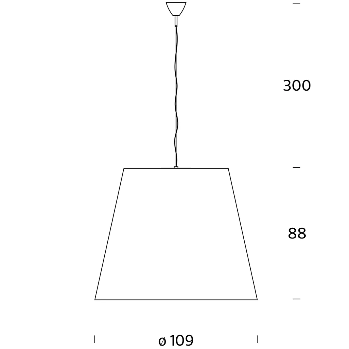 Fontana Arte Amax Pendelleuchte