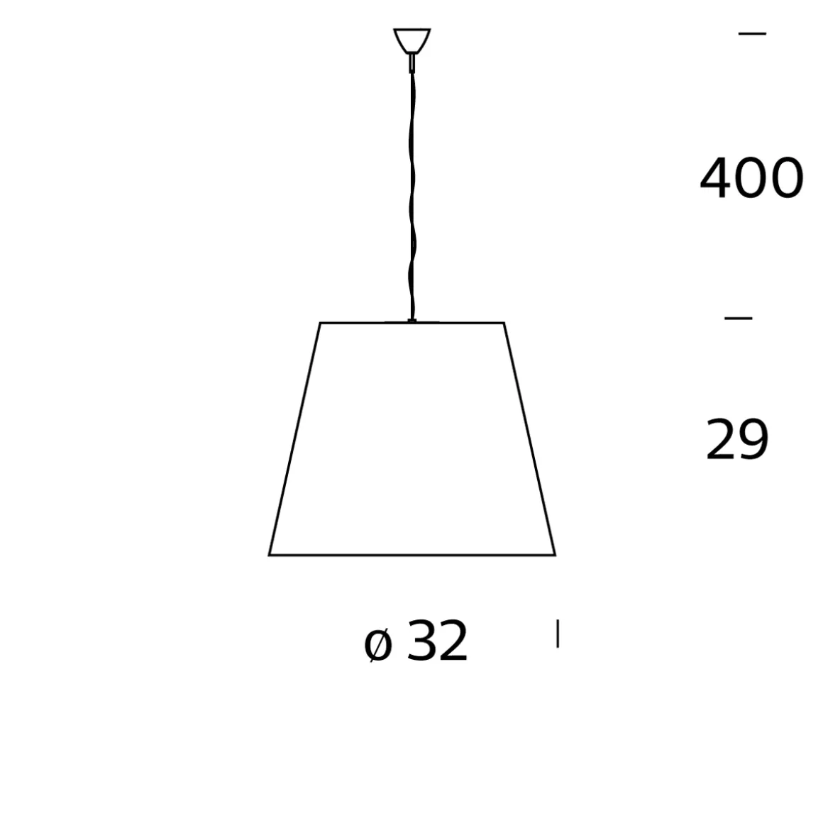 Fontana Arte Amax Pendelleuchte
