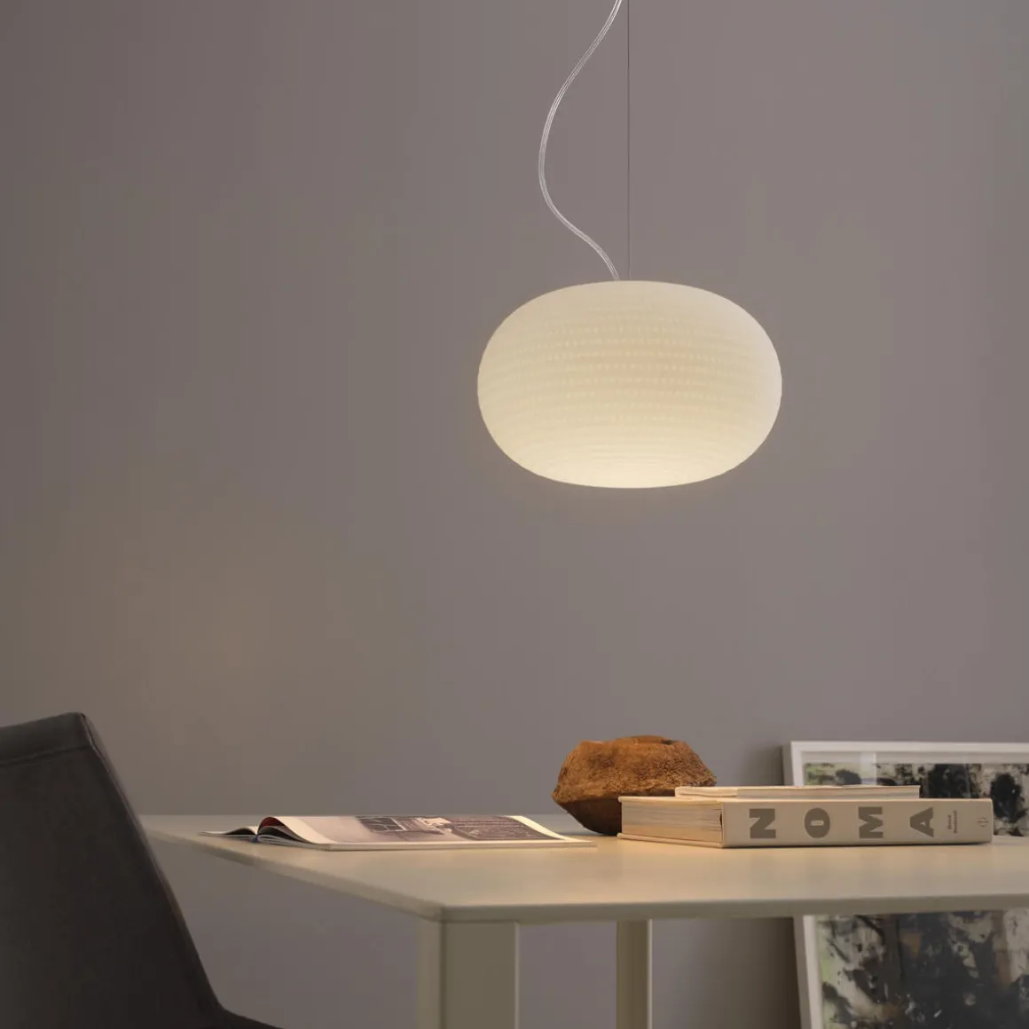 Fontana Arte Bianca Pendelleuchte