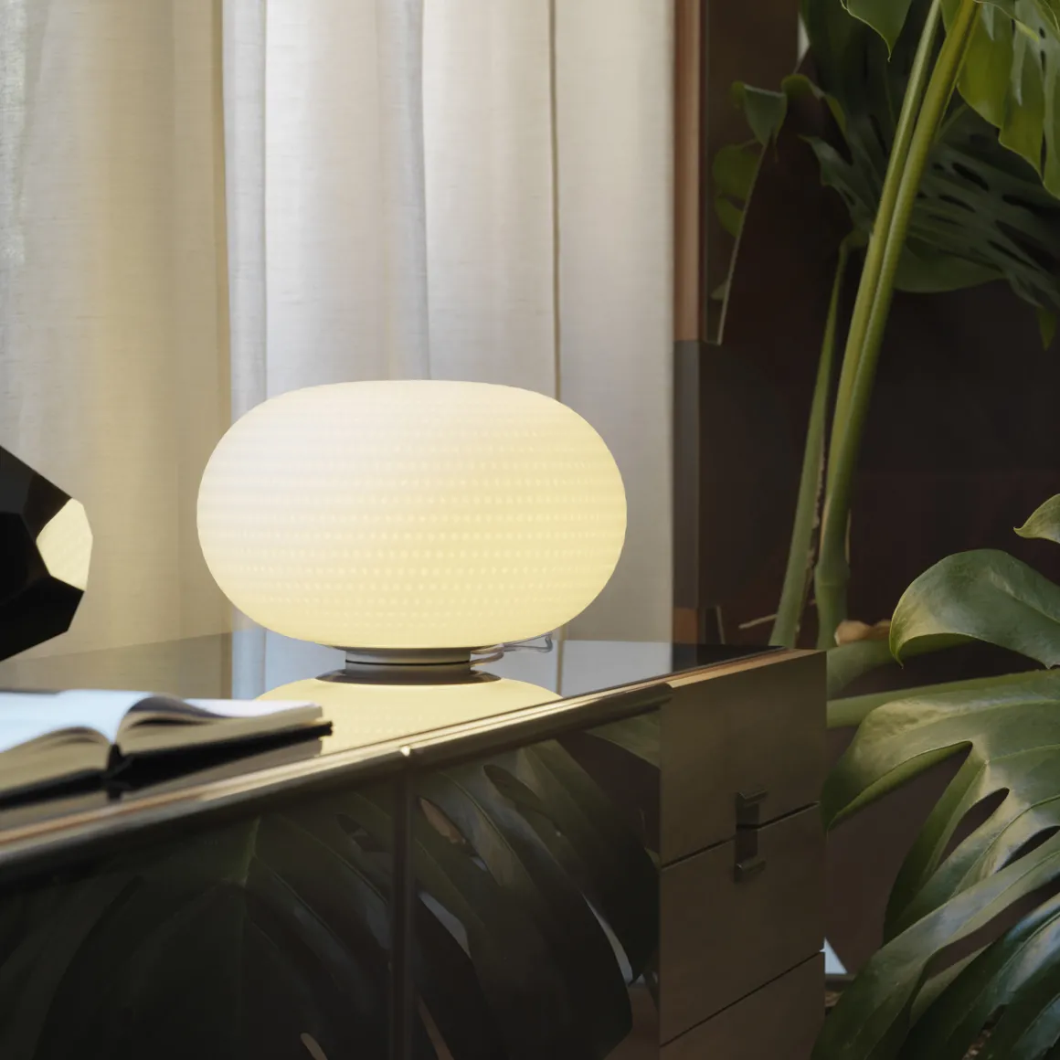 Fontana Arte Bianca Tischleuchte