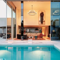 Fontana Arte Chandelier Doppio Pendelleuchte