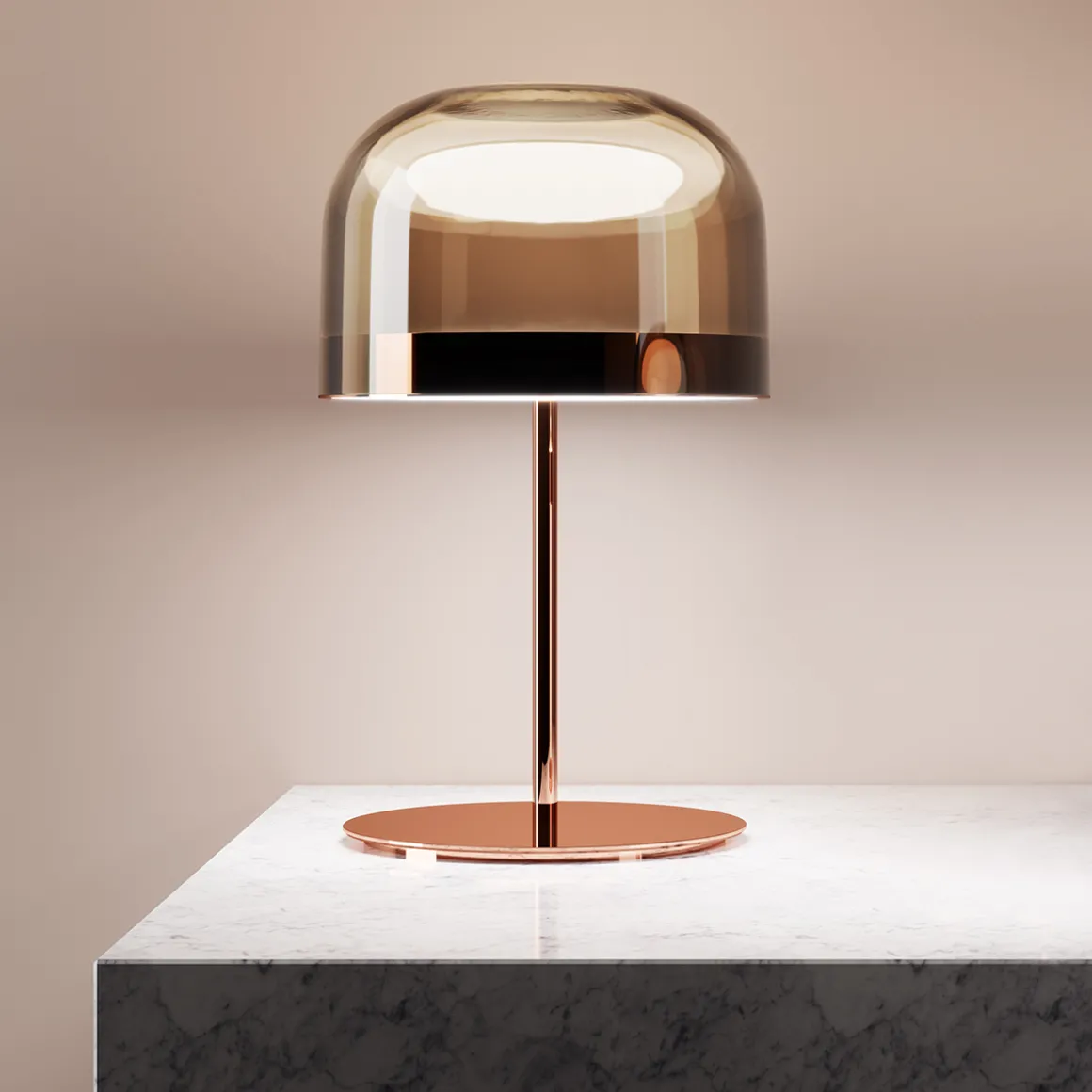 Fontana Arte Equatore LED Tischleuchte