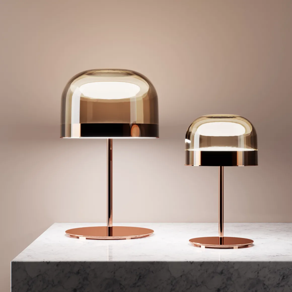 Fontana Arte Equatore LED Tischleuchte