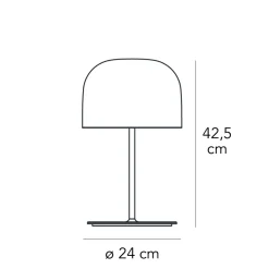 Fontana Arte Equatore LED Tischleuchte