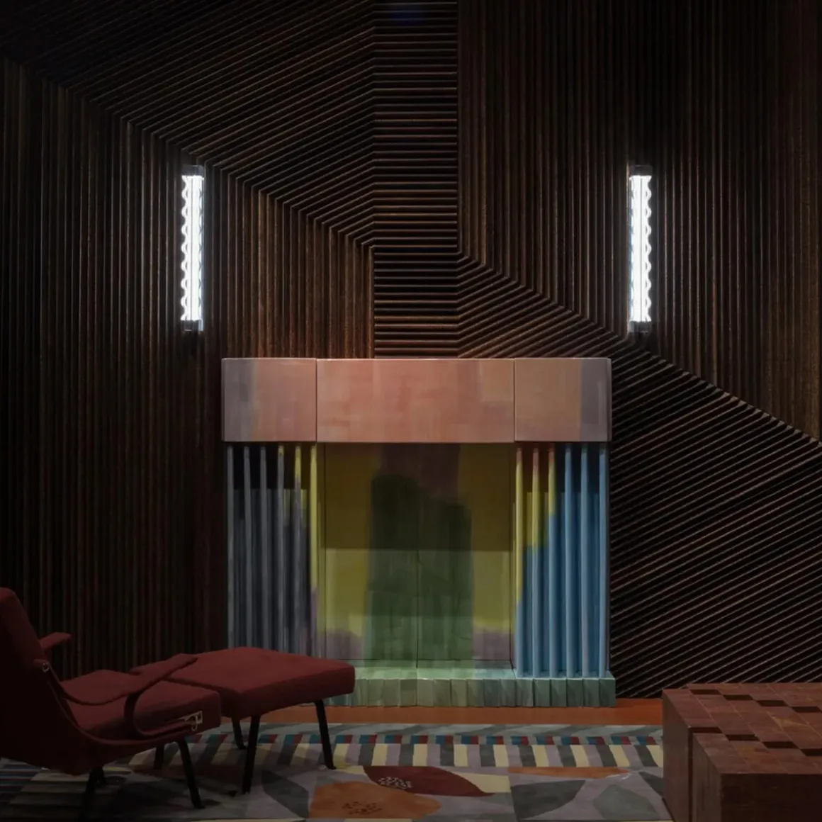 Fontana Arte Frenesi LED Wandleuchte