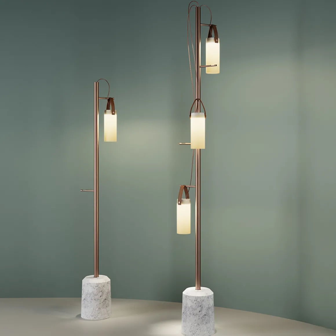 Fontana Arte Galerie LED Stehleuchte