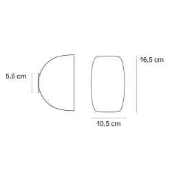 Fontana Arte Io LED Wandleuchte