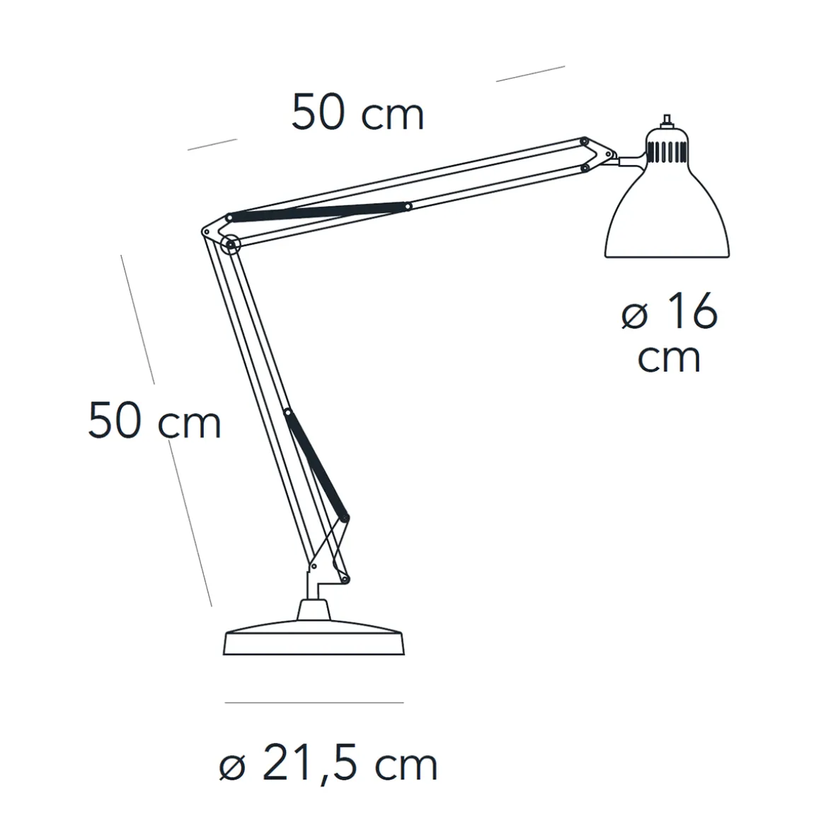 Fontana Arte Naska LED Tischleuchte