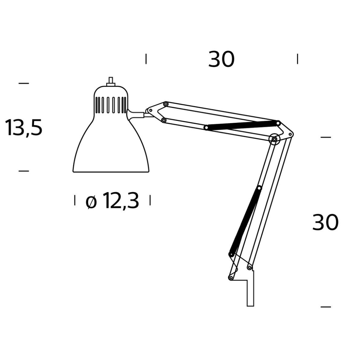 Fontana Arte Nasketta Tischleuchte
