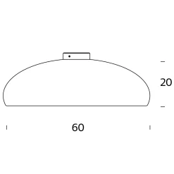 Fontana Arte Pangen Deckenleuchte