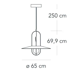 Fontana Arte Setareh 438 LED Pendelleuchte