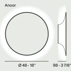 Foscarini Anoor LED Parete / Soffitto