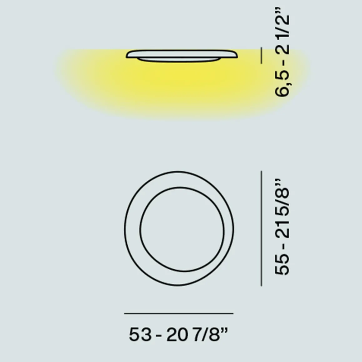 Foscarini Bahia Mini LED Parete / Soffitto