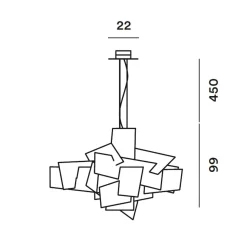Foscarini Big Bang L LED Sospensione