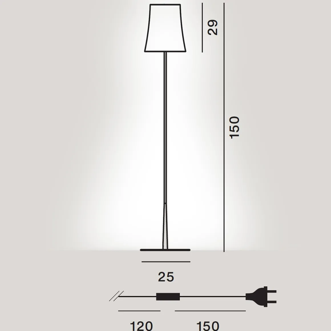 Foscarini Birdie Easy Lettura Terra, Rückläufer