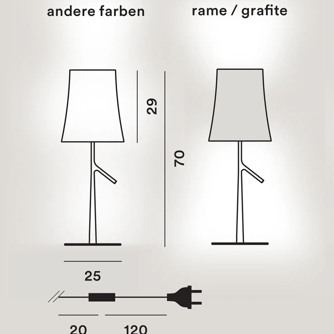 Foscarini Birdie Grande Tavolo, Auslaufmodell