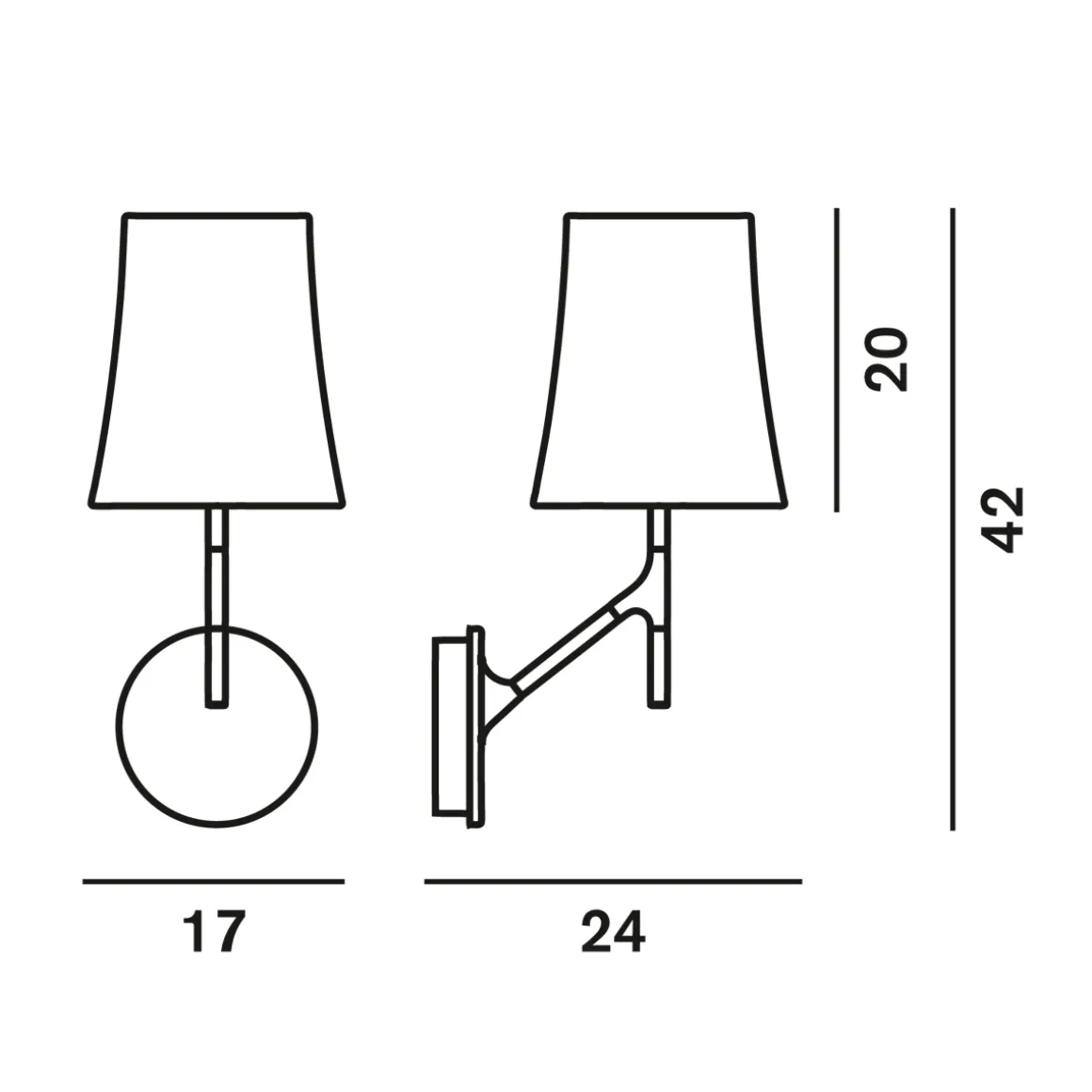 Foscarini Birdie Parete
