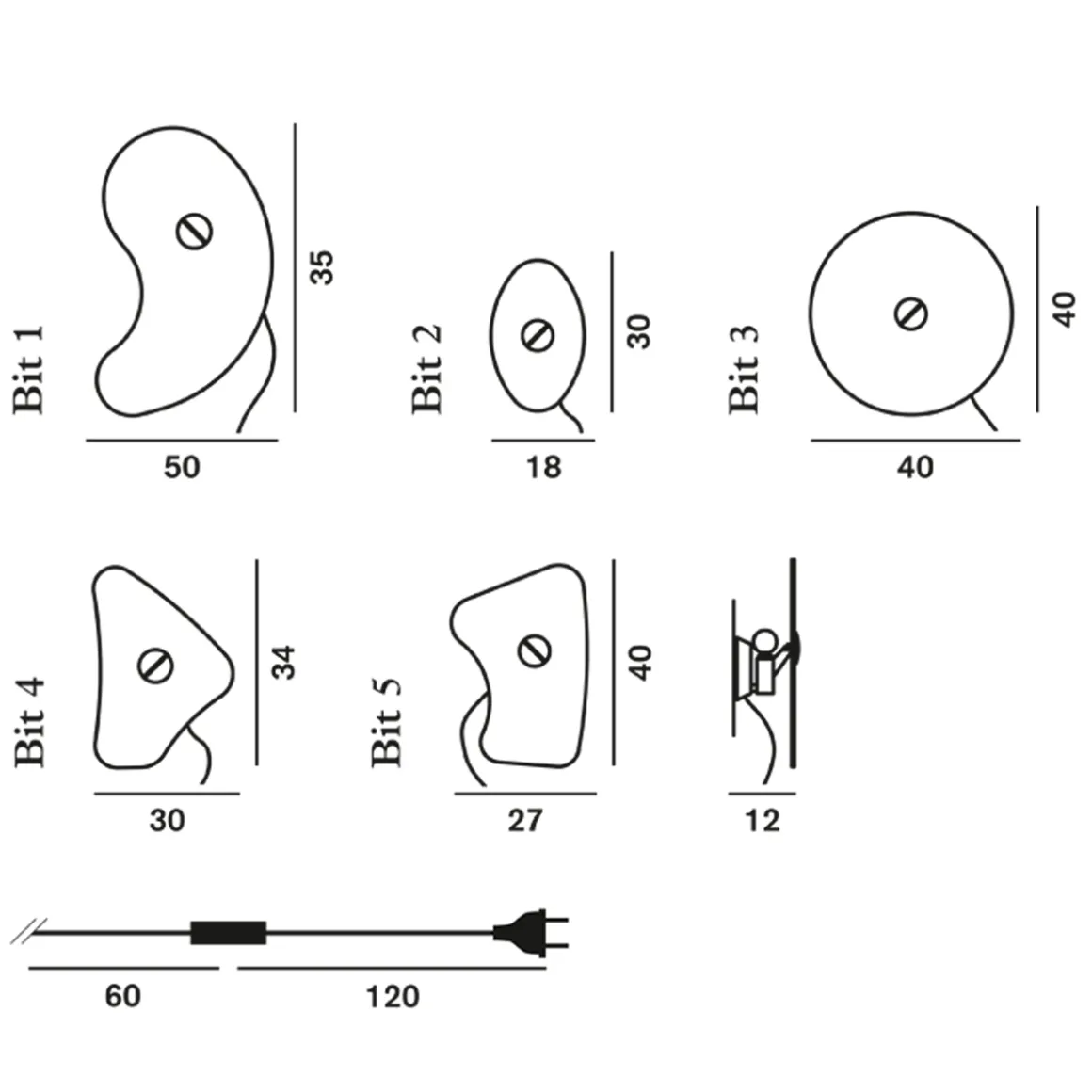 Foscarini Bit Parete