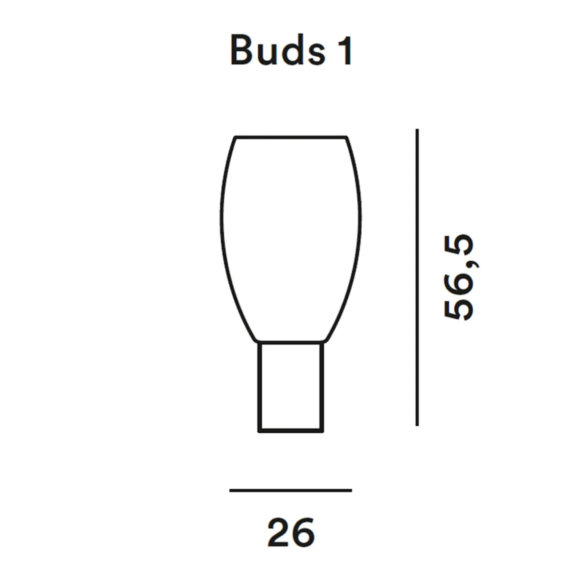 Foscarini Buds 1 Tavolo