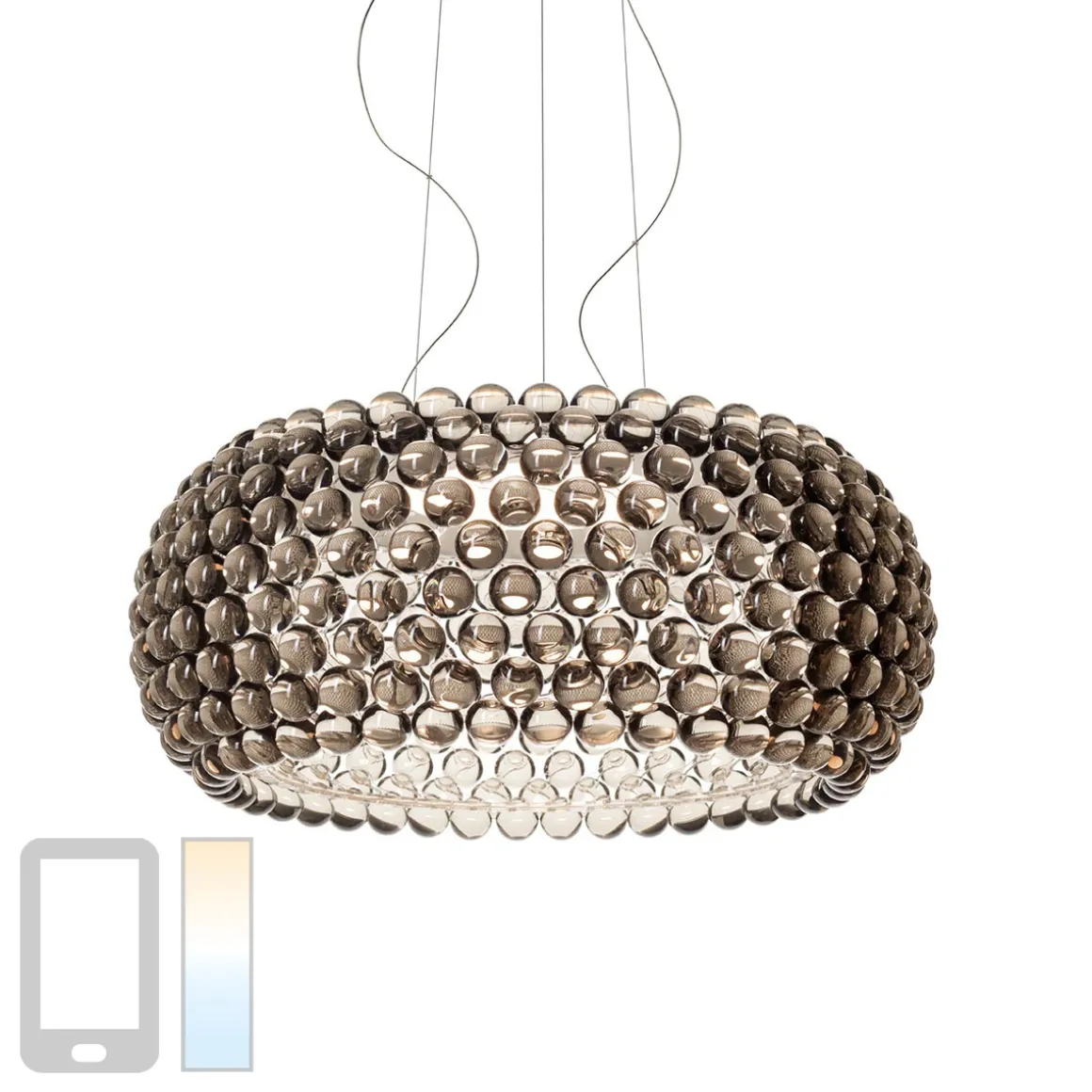Foscarini Caboche Plus Grande MyLight Tunable White LED Sospensione