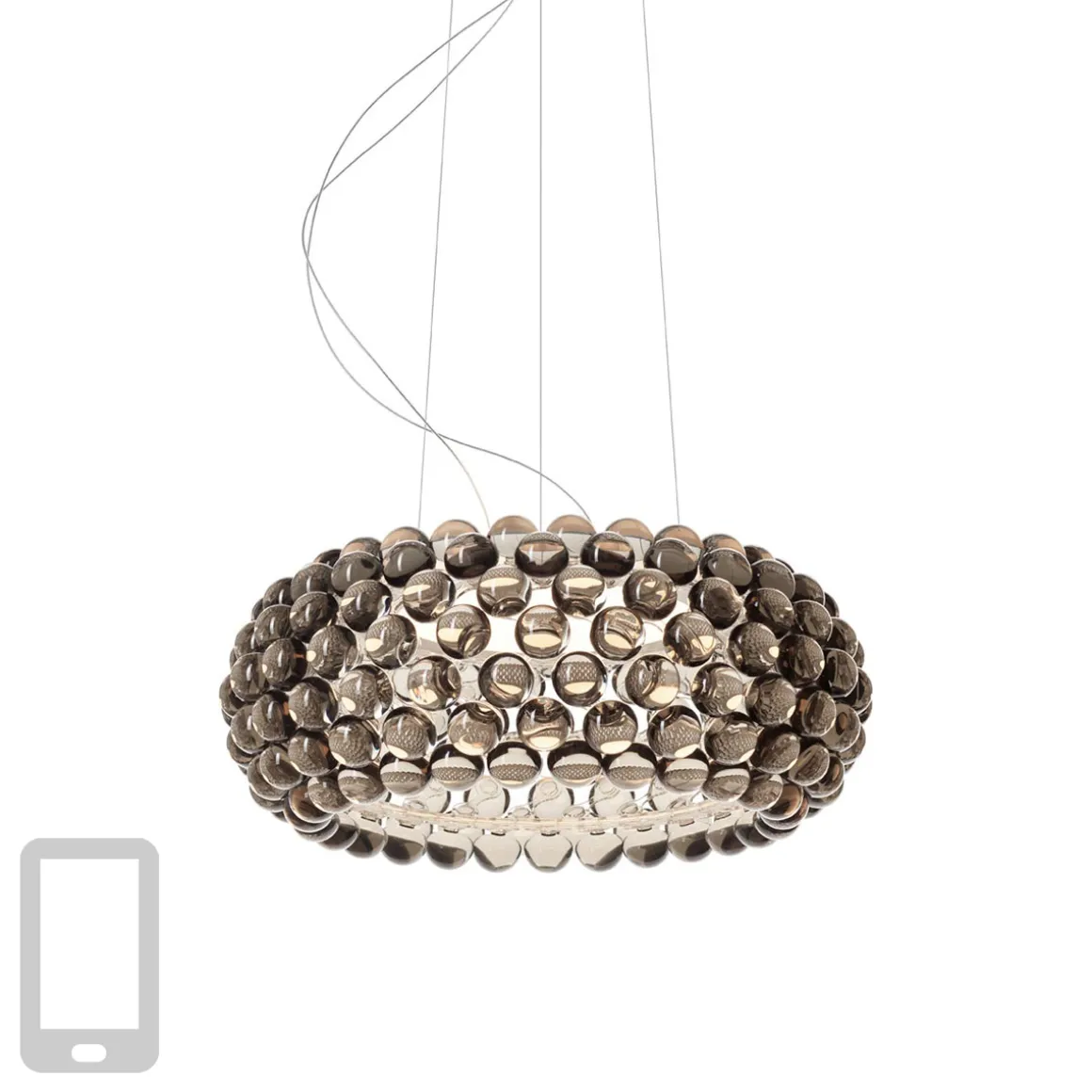 Foscarini Caboche Plus Media MyLight LED Sospensione
