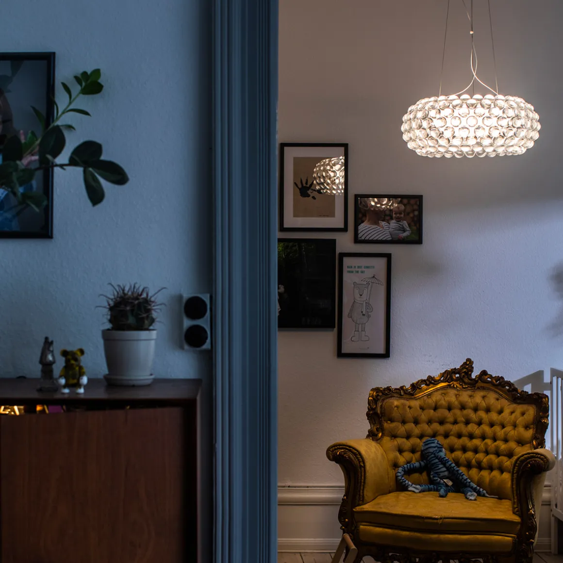 Foscarini Caboche Plus Media MyLight LED Sospensione