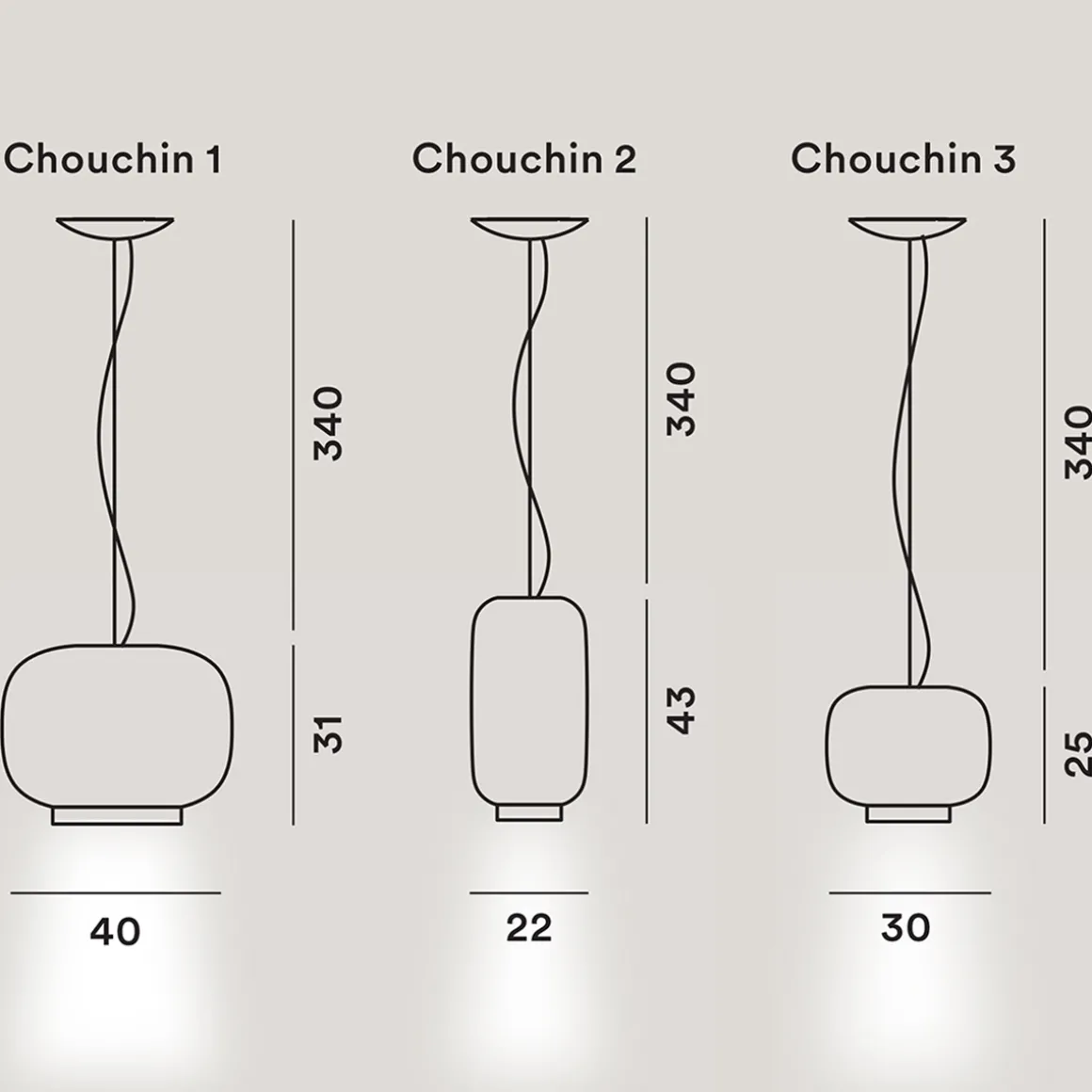 Foscarini Chouchin Sospensione