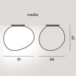 Foscarini Gregg Media Parete / Soffitto