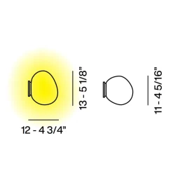 Foscarini Gregg Piccola IP44 Parete / Soffitto