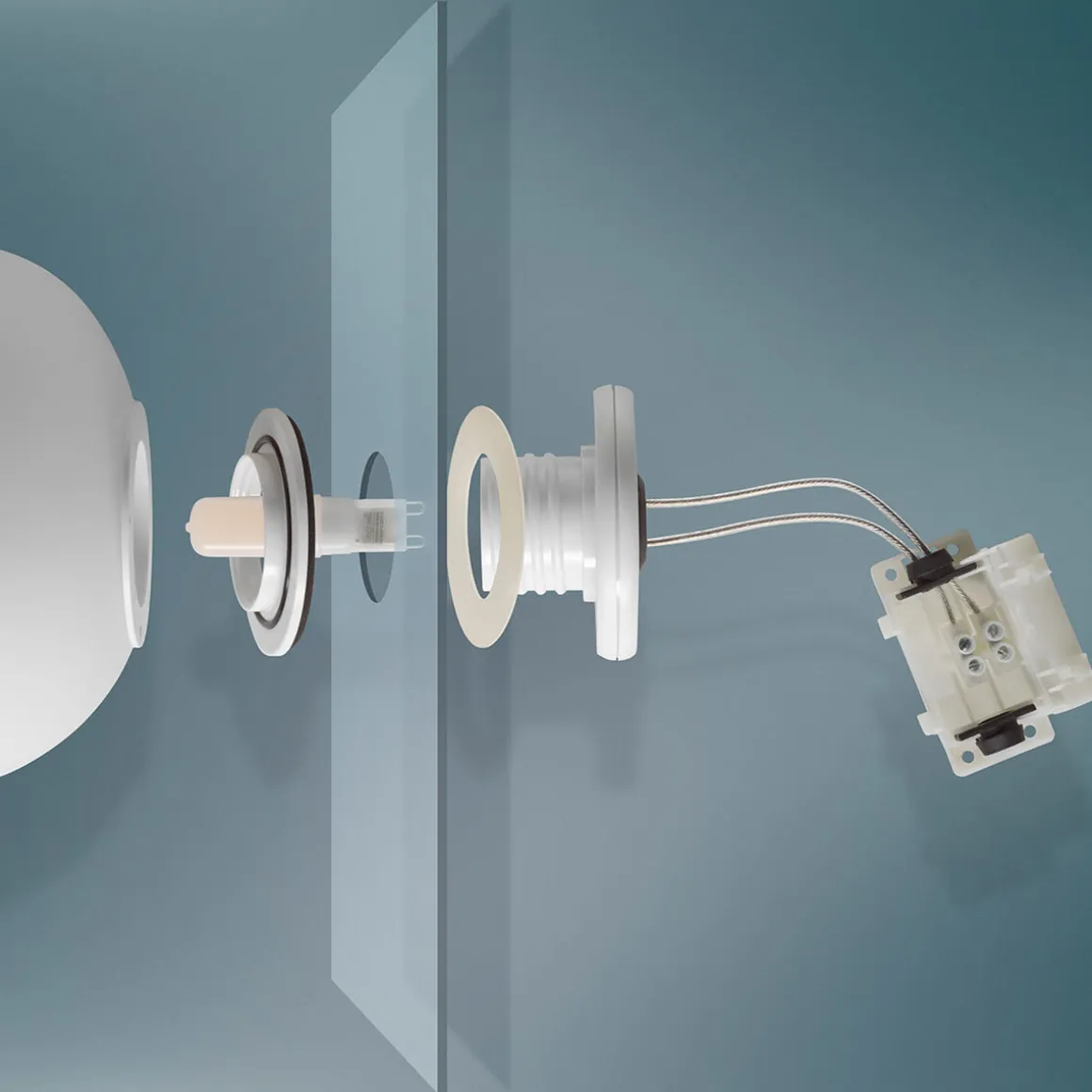 Foscarini Gregg Piccola Mirror IP44 Spiegelleuchte