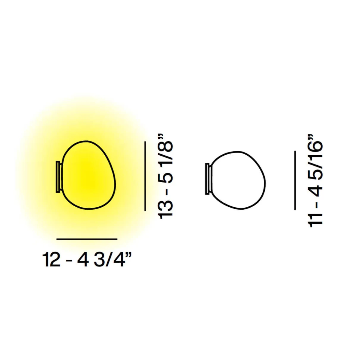 Foscarini Gregg Piccola Mirror IP44 Spiegelleuchte