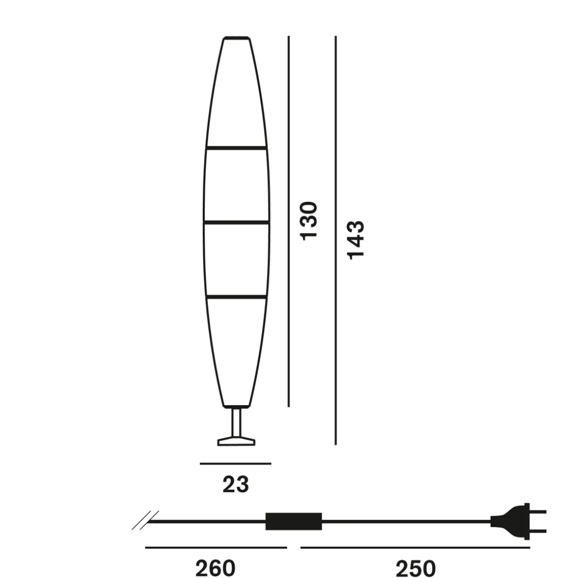 Foscarini Havana Outdoor Terra Bassa