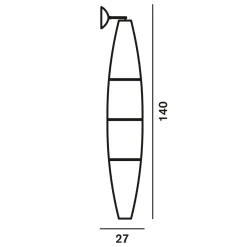 Foscarini Havana Sospensione / Parete, Rückläufer