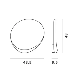 Foscarini Lake LED Parete