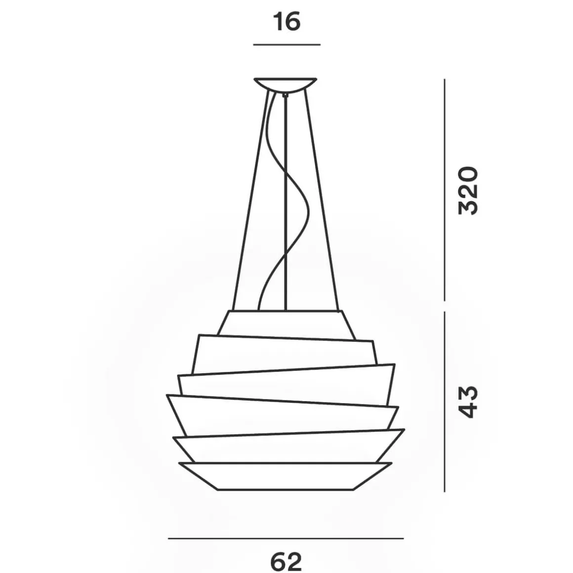 Foscarini Le Soleil Sospensione