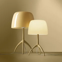 Foscarini Lumiere Nuances Piccola Tavolo, mit Dimmer