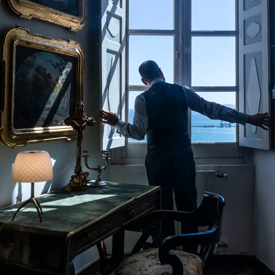 Foscarini Lumiere 30th Piccola Tavolo, mit Dimmer