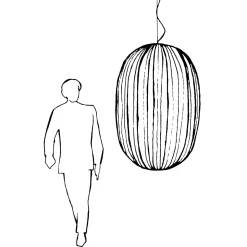 Foscarini Plass Grande LED Sospensione