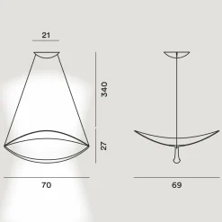 Foscarini Plena MyLight LED Sospensione