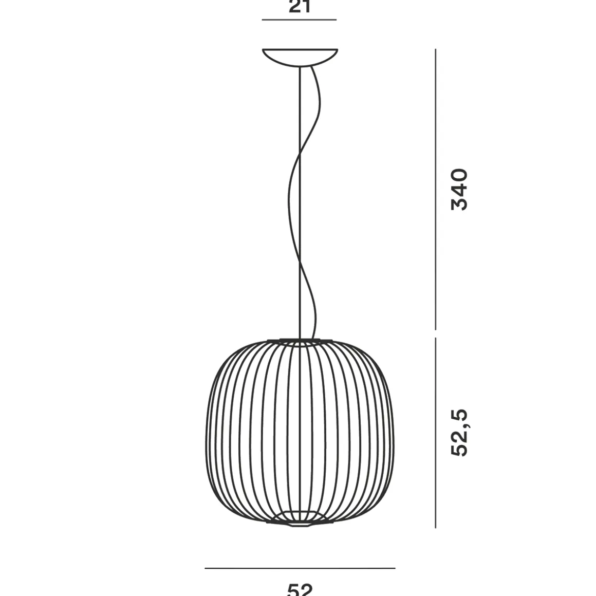 Foscarini Spokes 2 LED Sospensione