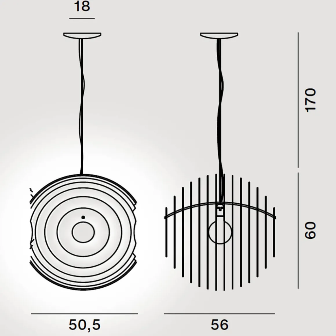 Foscarini Supernova Sospensione