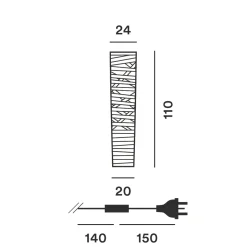 Foscarini Tress Media Terra
